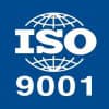 ISO 9001 인증 마크